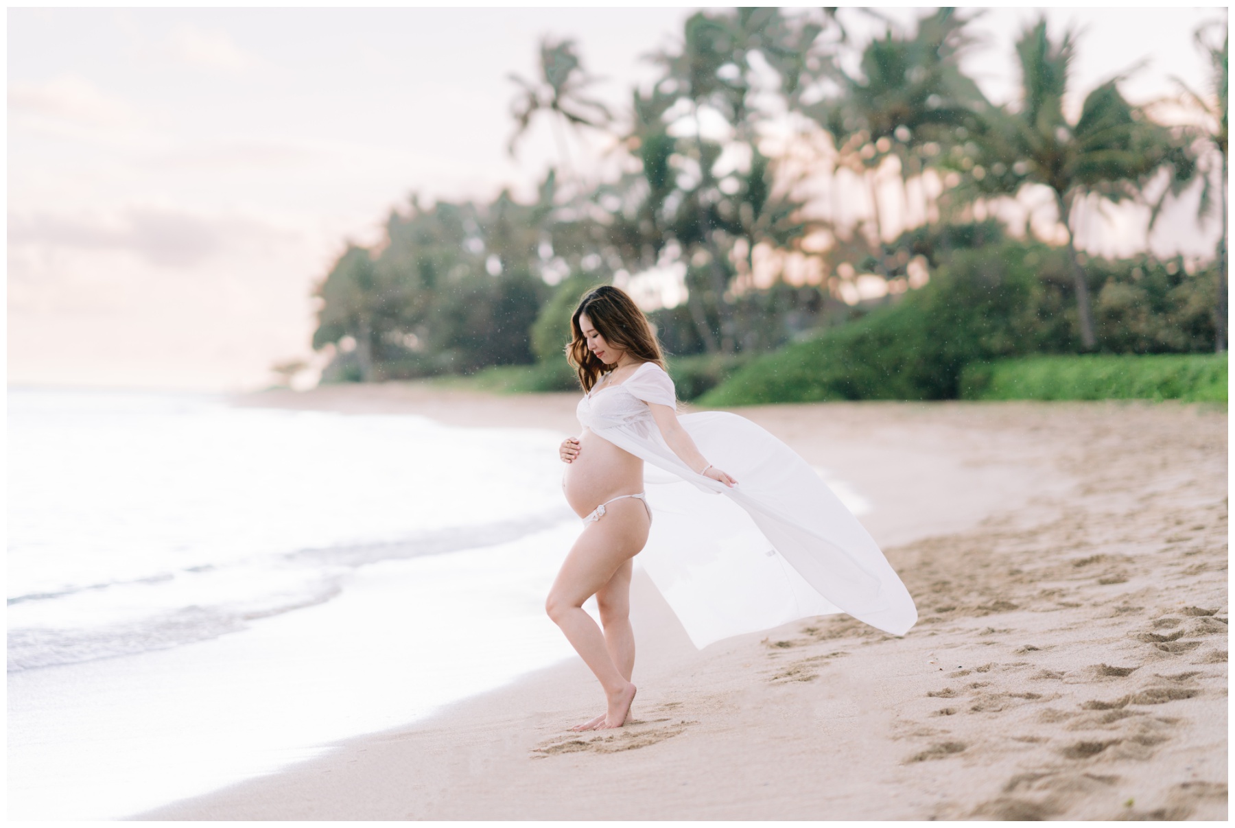Hawaii Beach Maternity Session